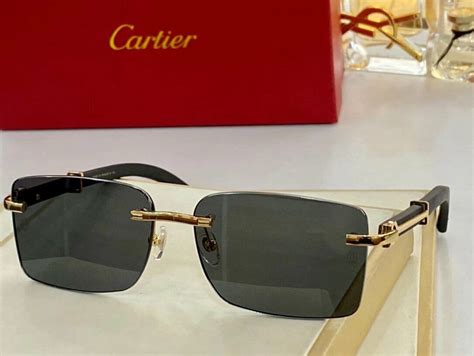 cartier sunglasses men wood